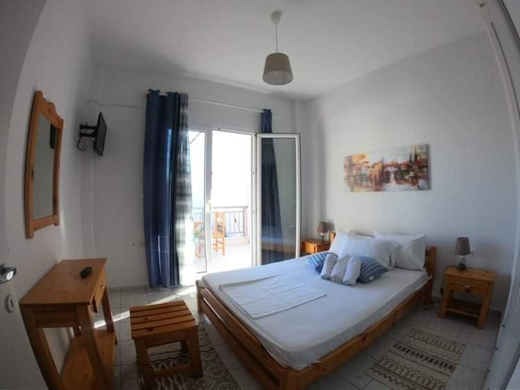 Magdalinos Apartments เนอา สกีโอนี ภายนอก รูปภาพ